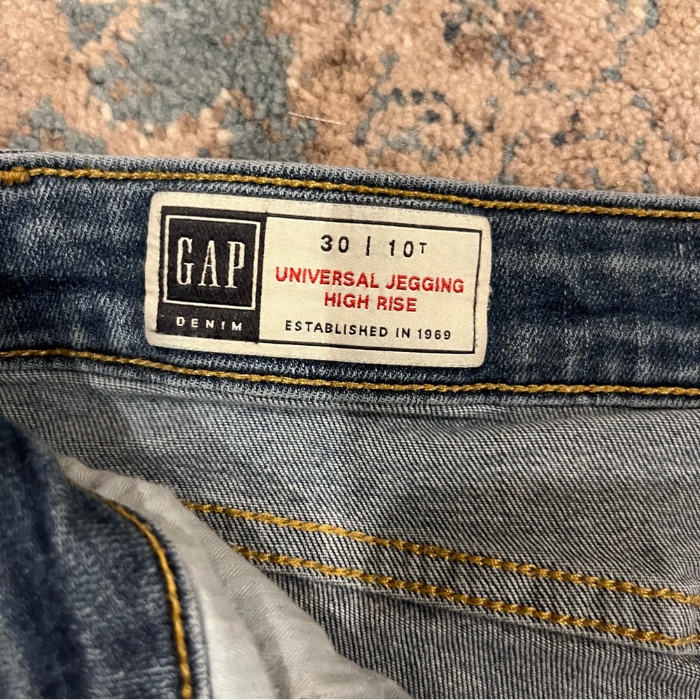 GAP Universal Jegging High Rise Size 10T - Picture 5 of 8